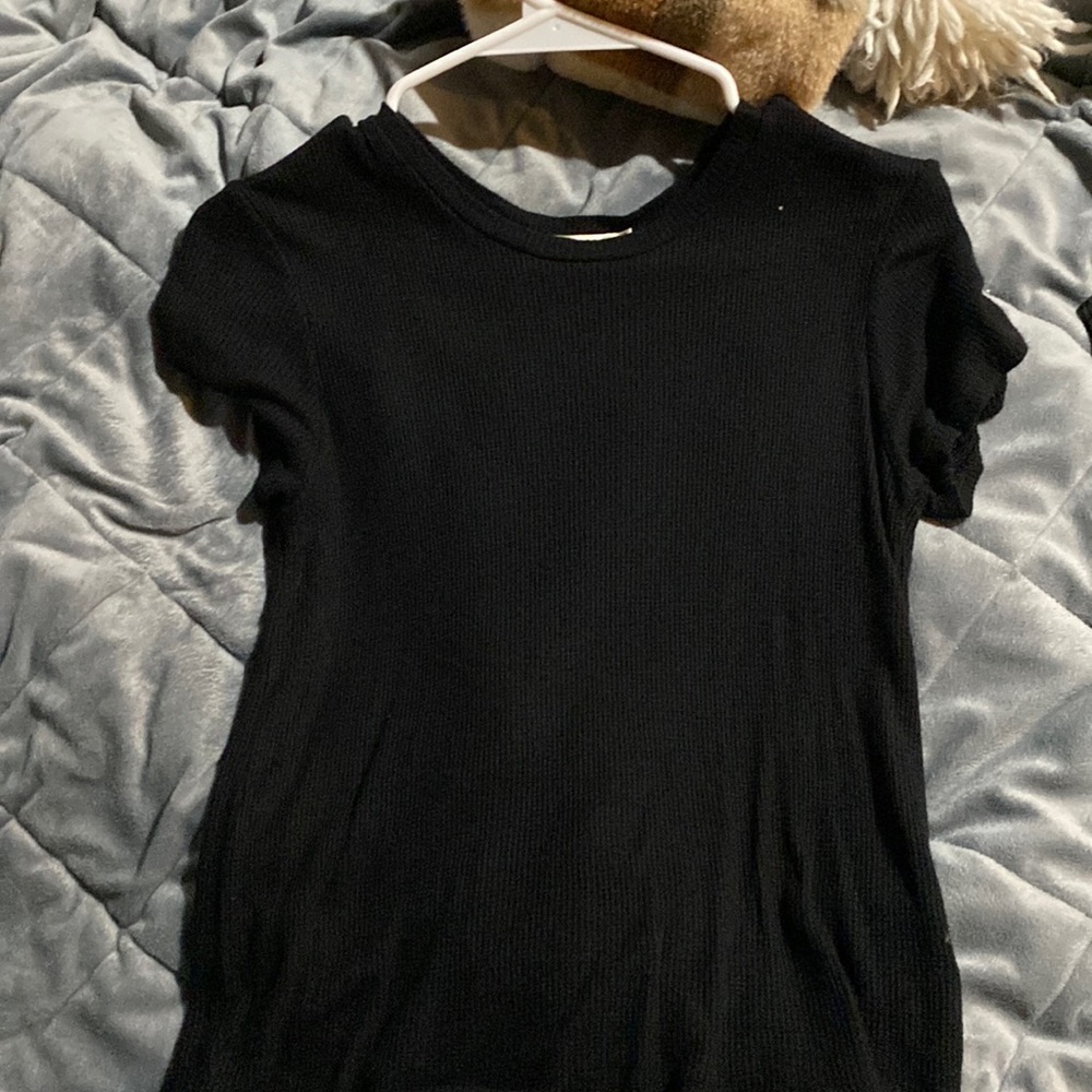 black small blouse